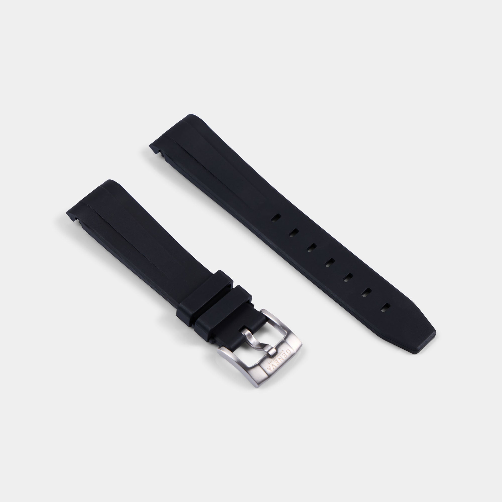 FKM Strap For Rolex Datejust 41 - Black