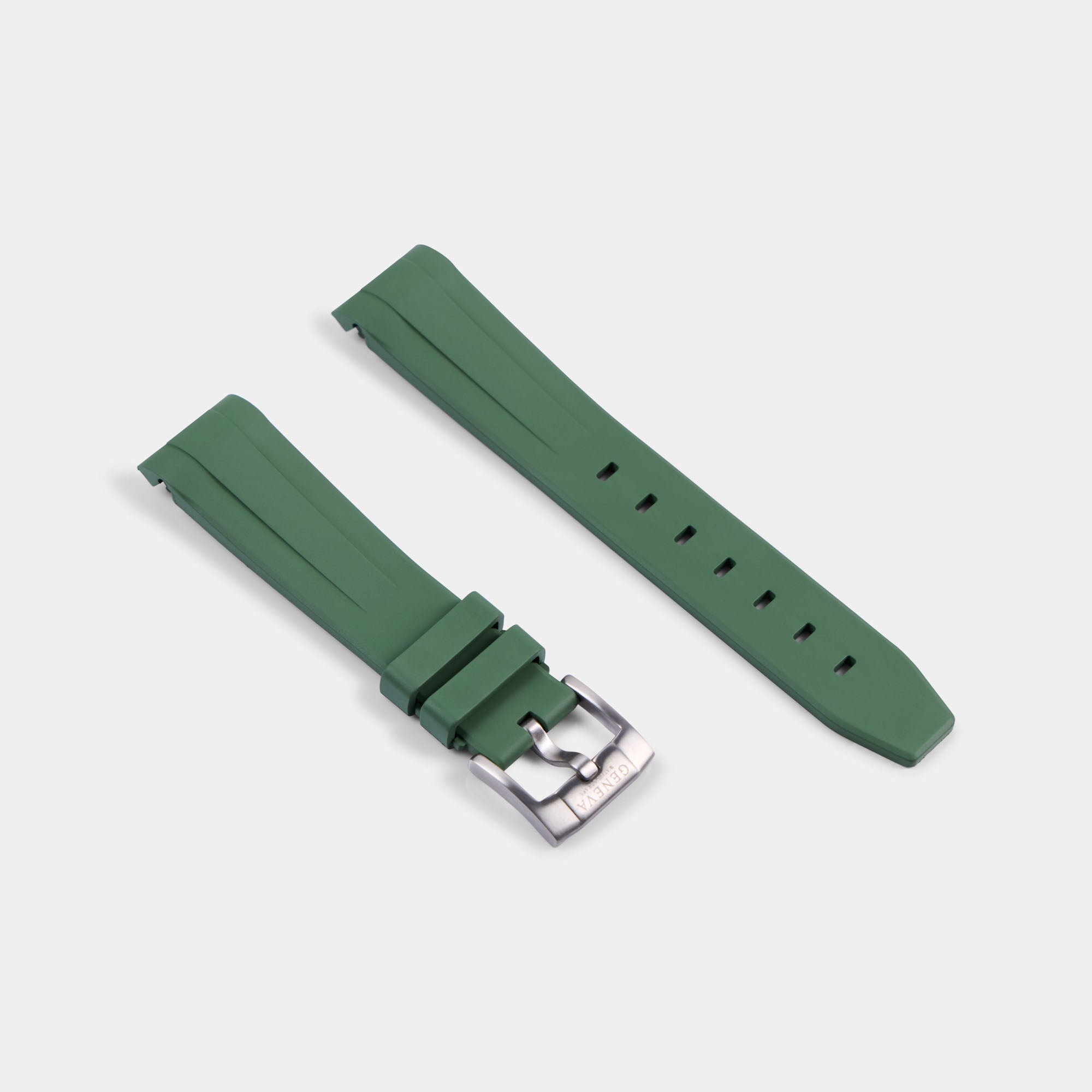 Rubber Strap For Rolex GMT-MASTER II (GWS Buckle Fitment) - Green