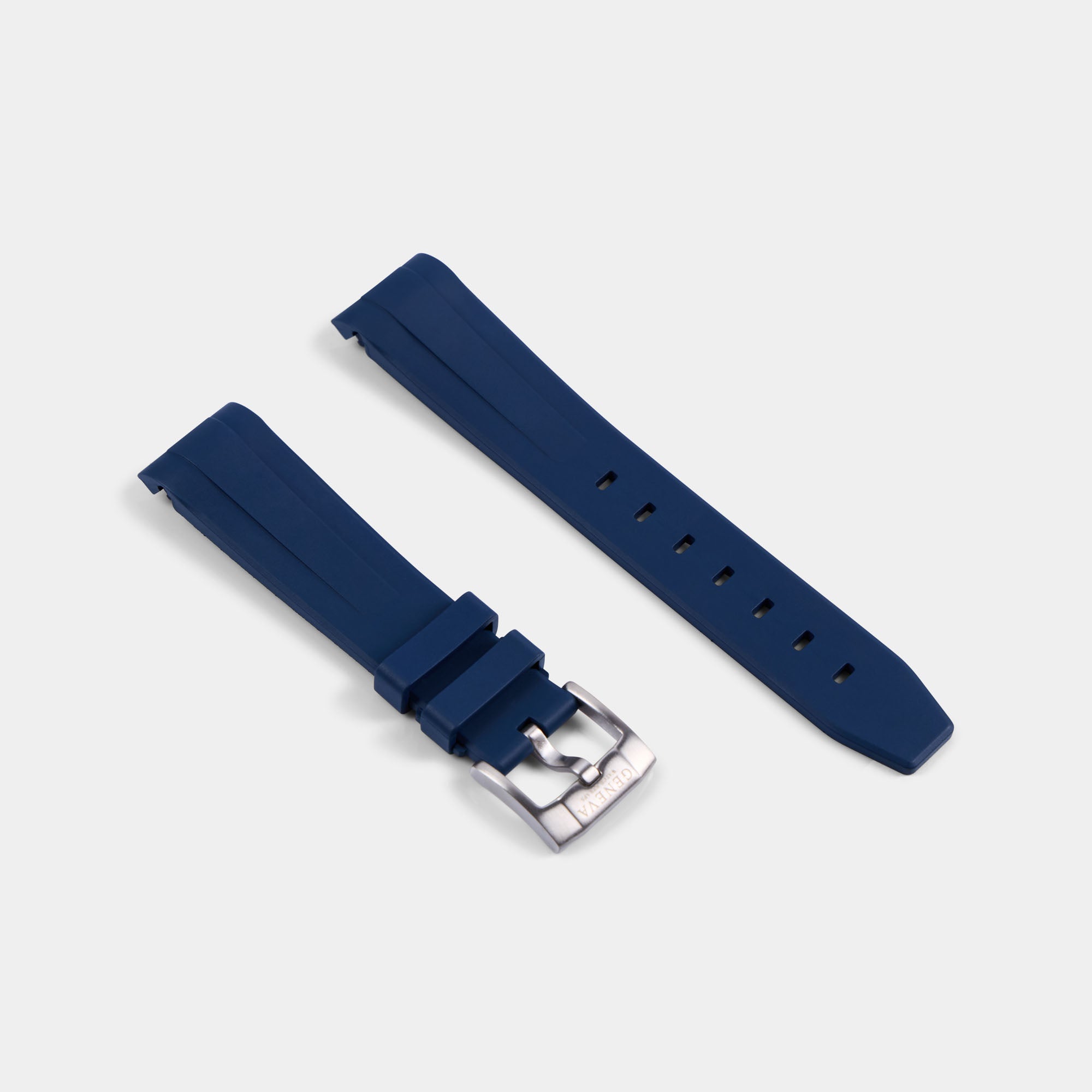 FKM Rubber Strap for Rolex Datejust 36 - Navy Blue