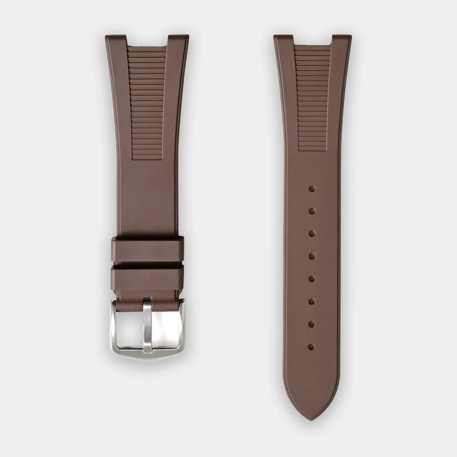 FKM Gummiarmband Für Patek Phillipe Nautilus - Braun