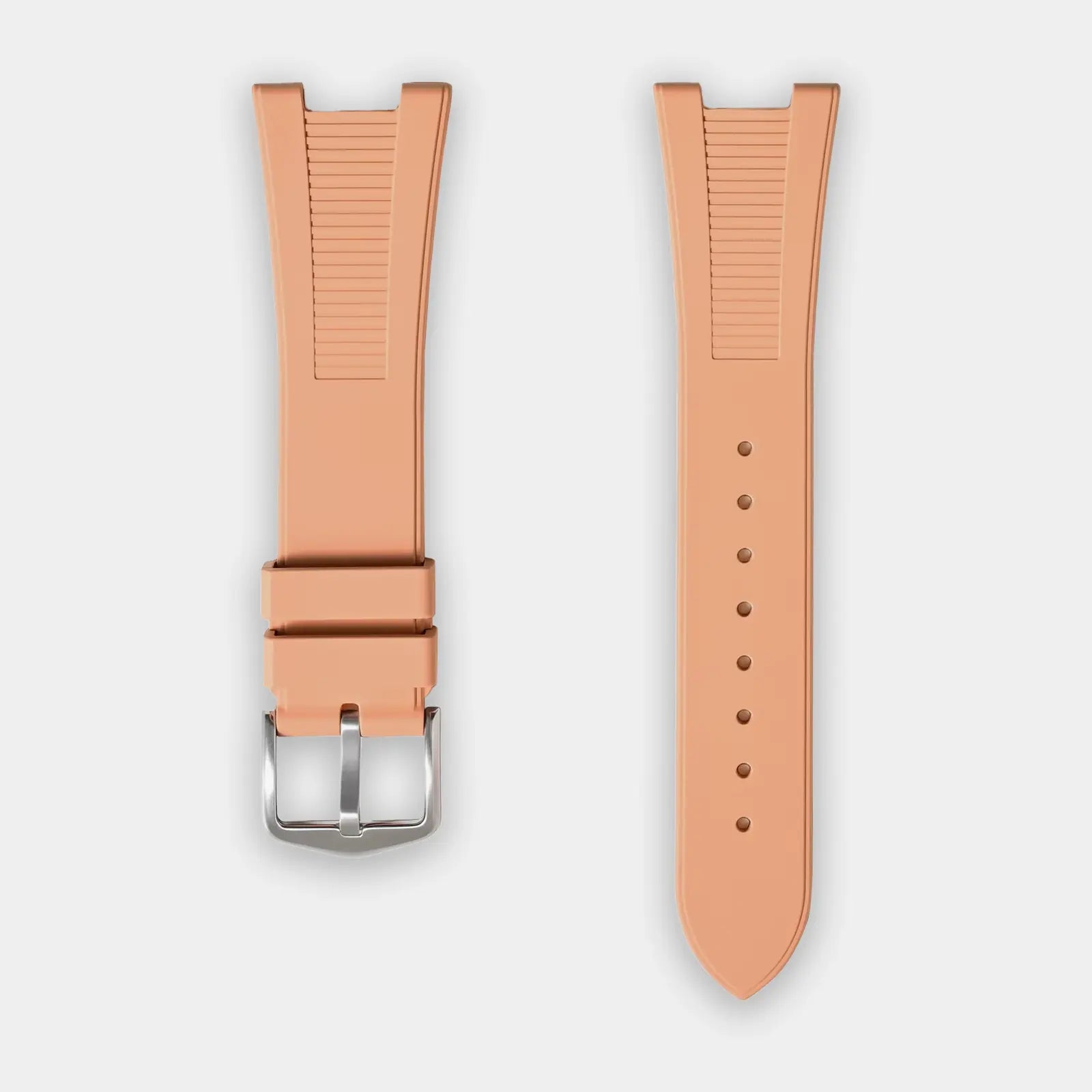 FKM Gummiarmband Für Patek Phillipe Nautilus - Orange