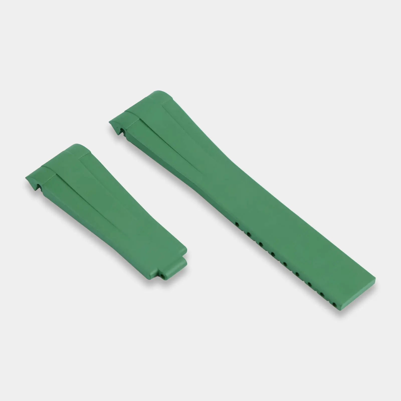 FKM Rubber Strap For Rolex Datejust 41 (Rolex Clasp Fitment) - Green