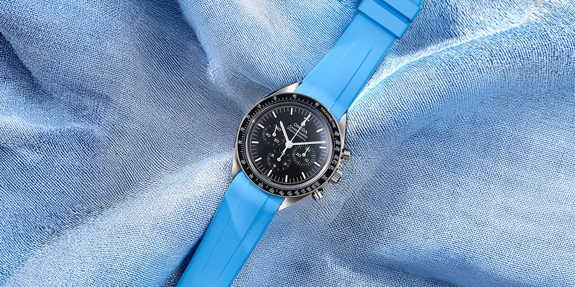 Best Rubber Straps For Omega Speedmaster (FKM Upgrade Guide) Geneva Watch Straps