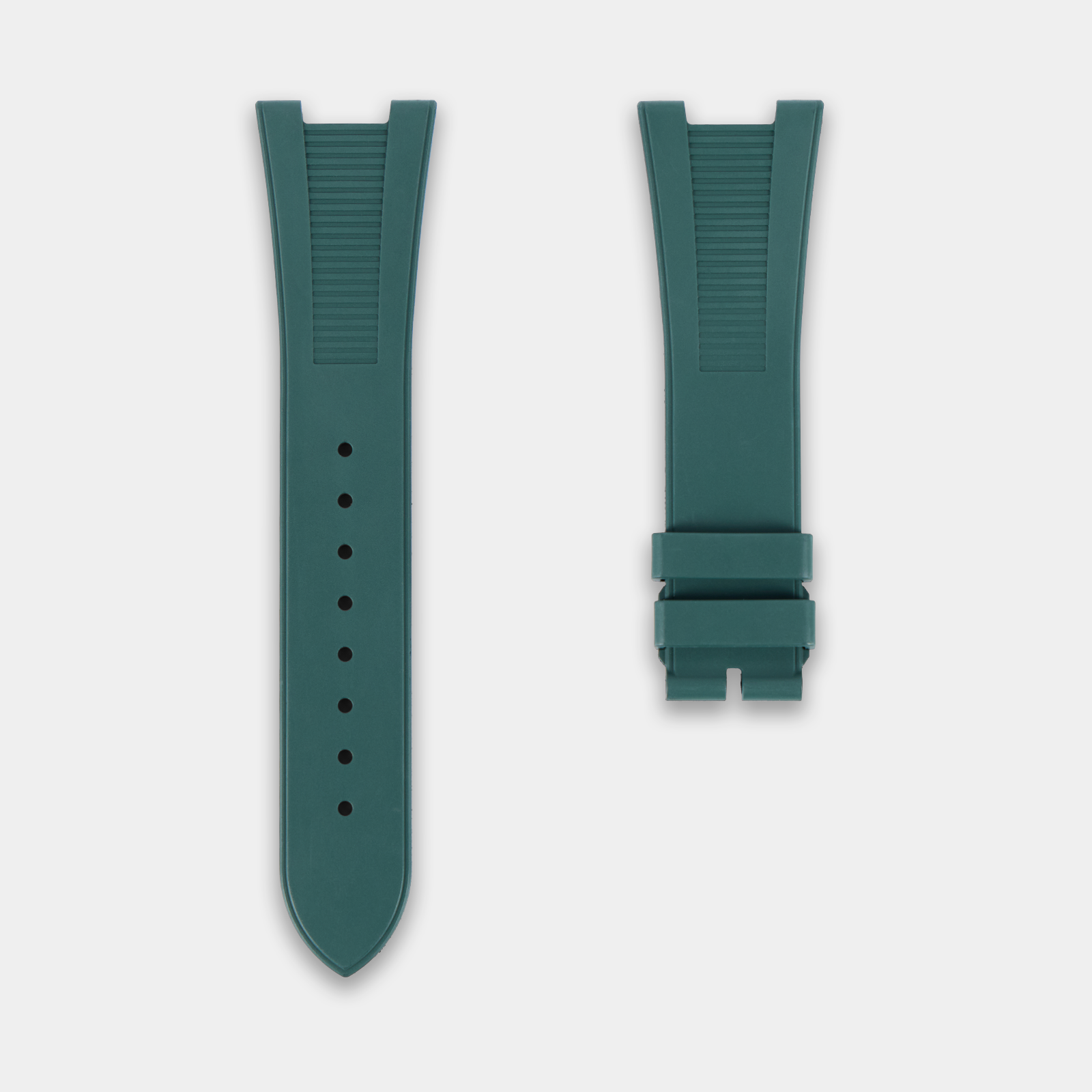 FKM Rubber Strap For Patek Phillipe Nautilus - Forest Green