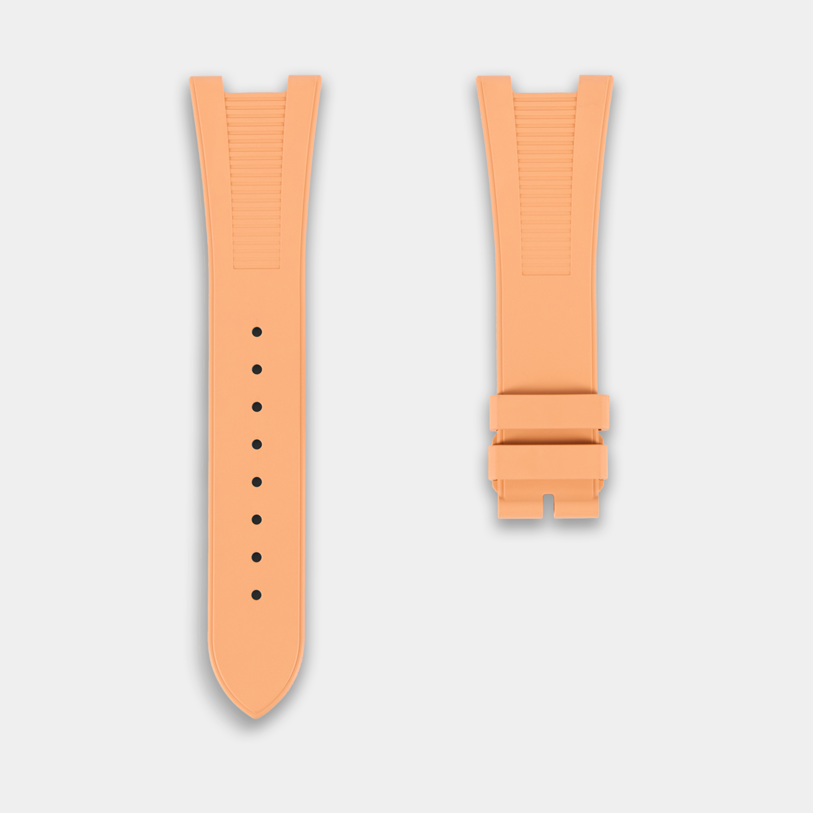 FKM Rubber Strap For Patek Phillipe Nautilus - Orange