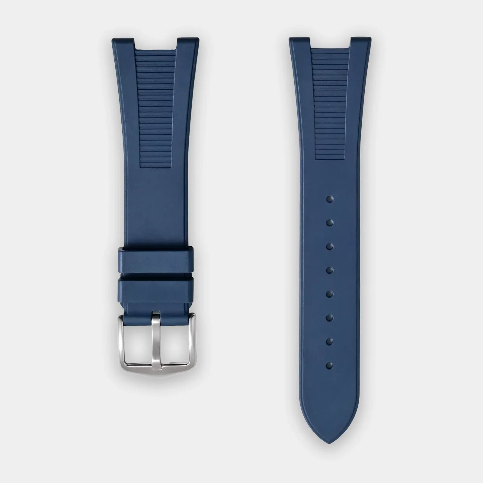 FKM Rubber Strap For Patek Phillipe Nautilus - Navy Blue
