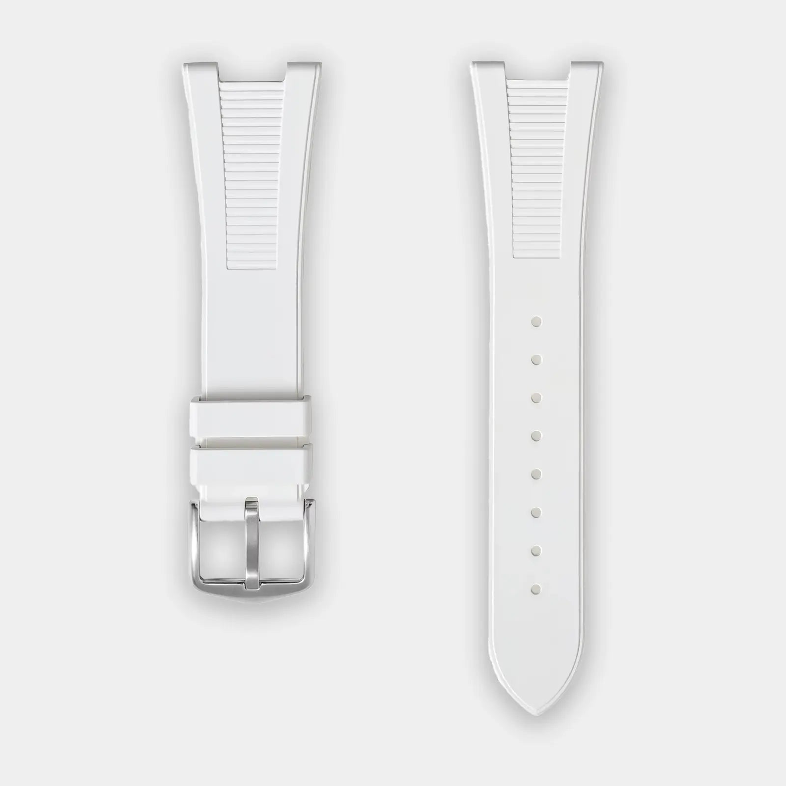 FKM Rubber Strap For Patek Phillipe Nautilus - White
