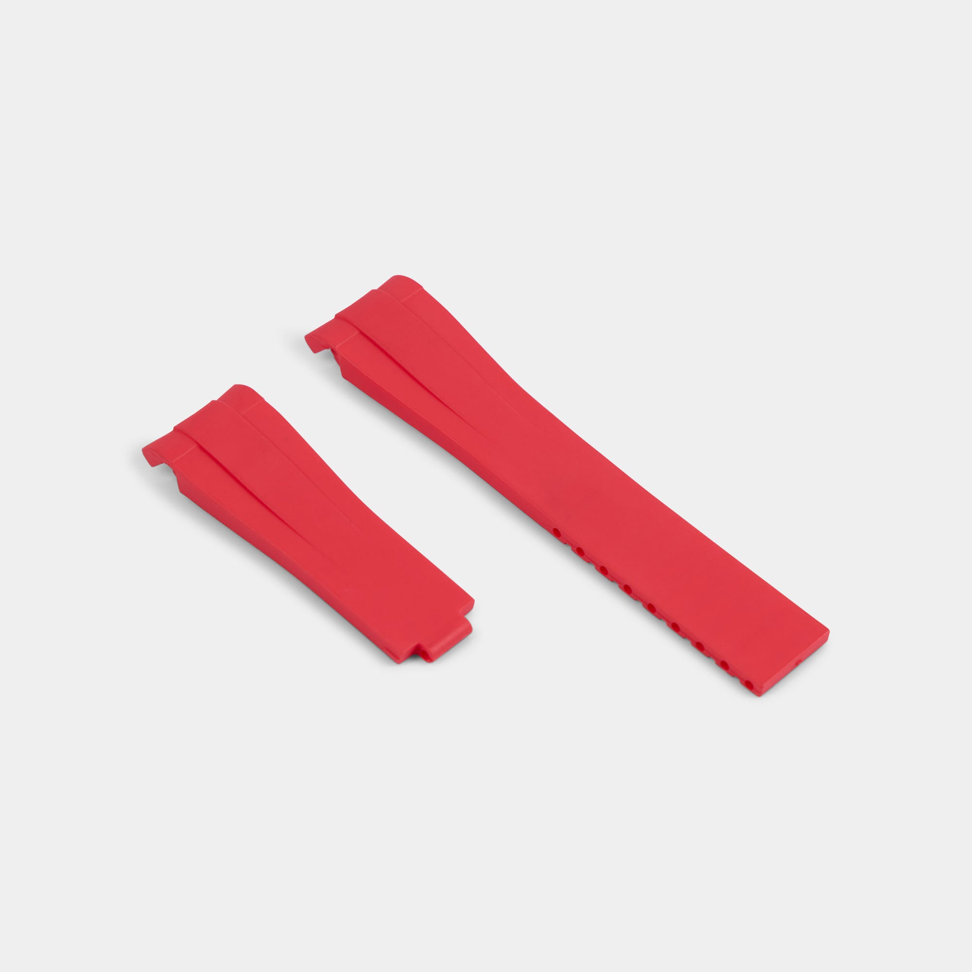 Rubber Strap For Rolex GMT-MASTER II (Rolex Clasp Fitment) - Red