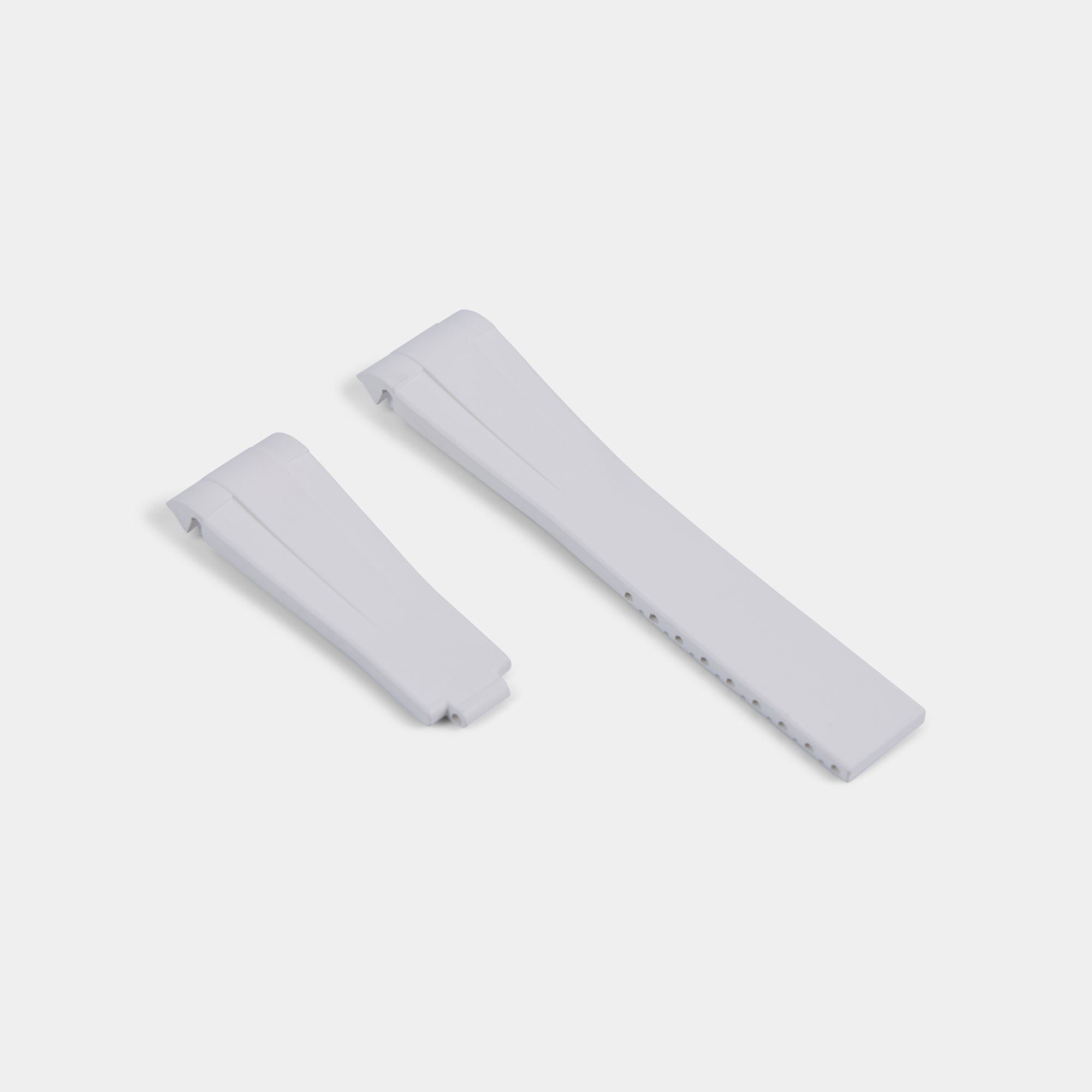 FKM Rubber Strap For Rolex Datejust 36 - White (Rolex Clasp Fitment)